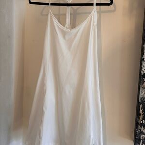 White Aritzia TNA Dress with Racerback NWT